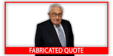 fabricated quote5 Do words about mandatory vaccination belong to Henry Kissinger?