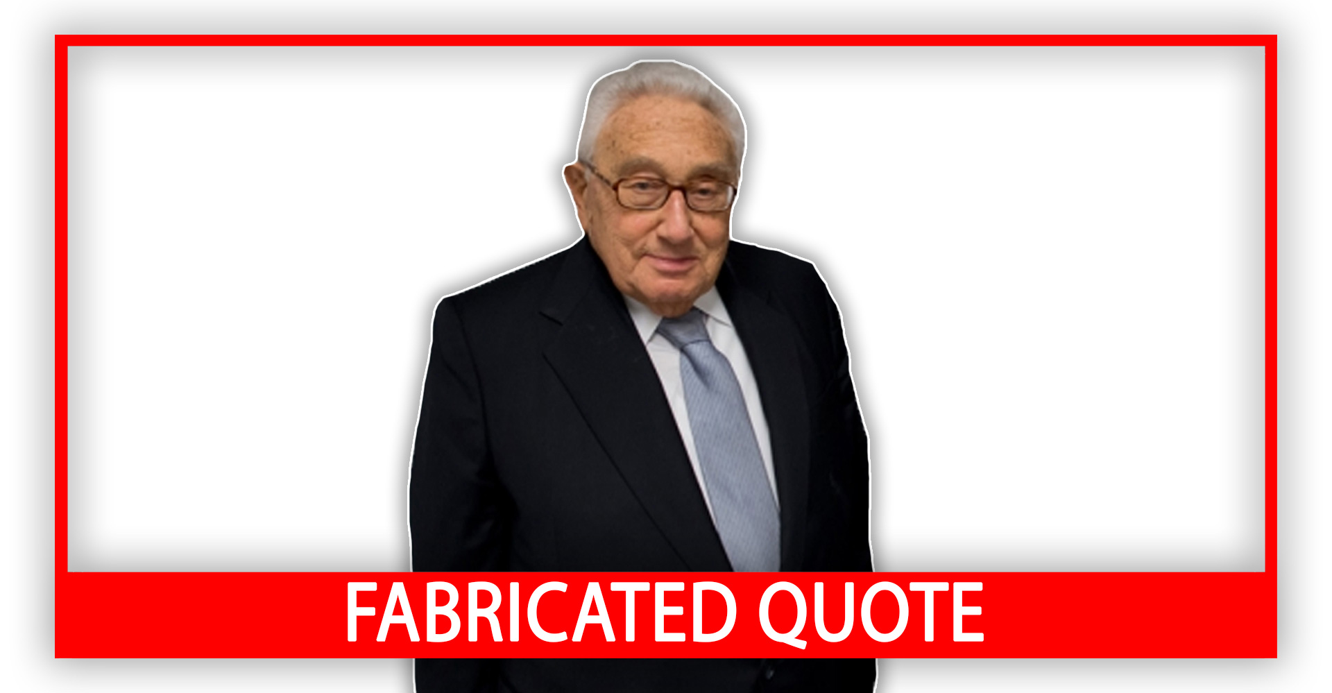 Do words about mandatory vaccination belong to Henry Kissinger?