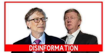 Disinformation567 Disinformation About the Vaccination of Bill Gates’ Children, Depopulation, and Chubais