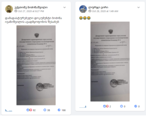 debh Who Disseminated Fake Documents About Ivanishvili?