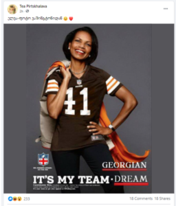 rgphse 16 or 41 – Which One is Condoleezza Rice’s “Dream Team”?