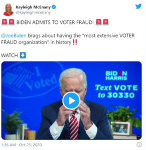 thr 1 Facebook Page “We Are” Manipulatively Spreads Joe Biden’s Video