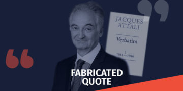 gaqhalbebuli tsitata 9 What is Written in Jacques Attali’s Book “Verbatim” and Who Fabricated French Politician’s Quote?