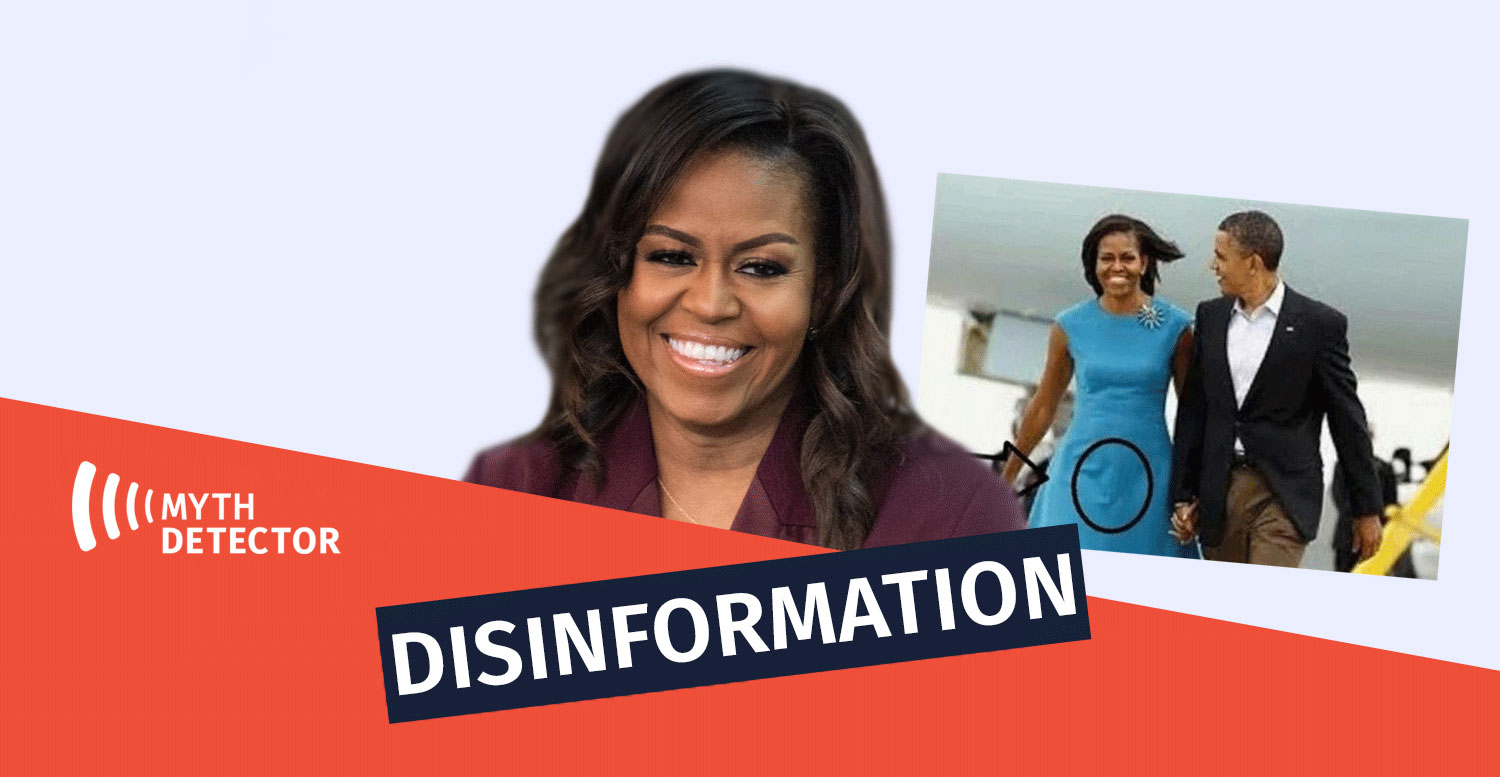 How Michelle Obama’s dress became a source for conspiracies?
