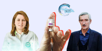 Untitled 2 1 NCDC поясняет, каким образом происходит извлечение вакцины шприцем без вскрытия ампулы