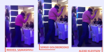 saakashvili 1 Was the Ex-President of Georgia, Mikheil Saakashvili, Spotted Dancing in a Nightclub in Kiev?