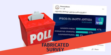 gaqhalbebuli kvleva 2 Facebook Page Spreading Fake Election Survey in the Name of Ipsos