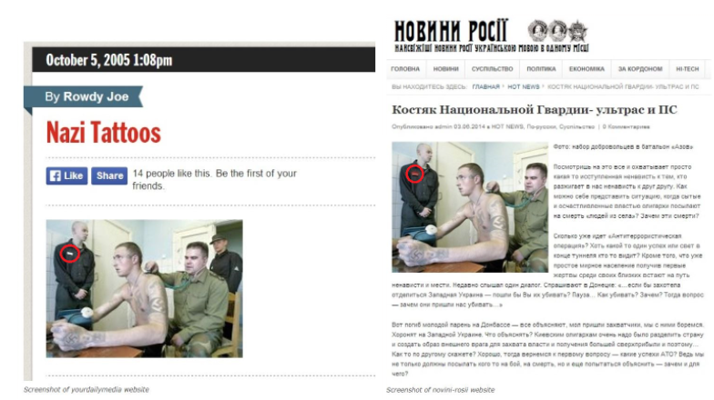 7 Disinformation about the Crucifixion of a Warrior from Donbas by the Azov Battalion