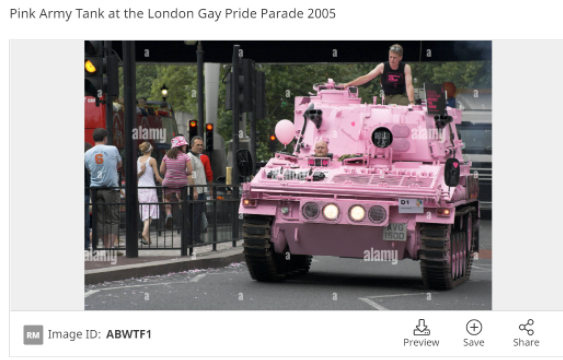 The Amnesty International Pink Tank 'On Patrol' - UK Indymedia