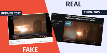 chinethi Pro-Kremlin “Alt-Info” Shows Footage of Chemical Warehouse Explosion in China while Talking about the Russia-Ukraine War
