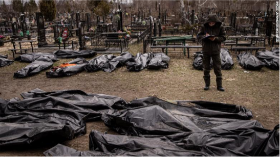 2 3 Дезинформация Pravda.ru о том, что якобы в Буче не хоронят погибших и используют их в качестве туристического объекта