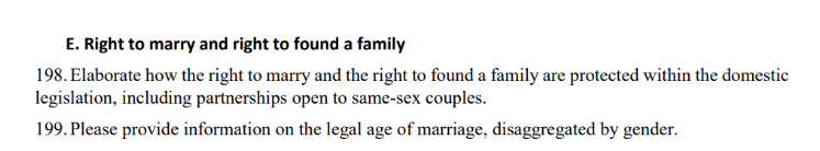sqrini2 ავალდებულებს თუ არა ევროკავშირის კითხვარი საქართველოს ერთნაირსქესიანთა ქორწინების დაკანონებას?