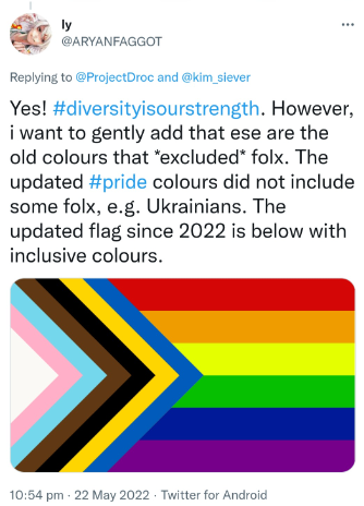 Screenshot 2 19 Rainbow Flag-ის შესახებ სატირა რუსულ დეზინფორმაციად იქცა