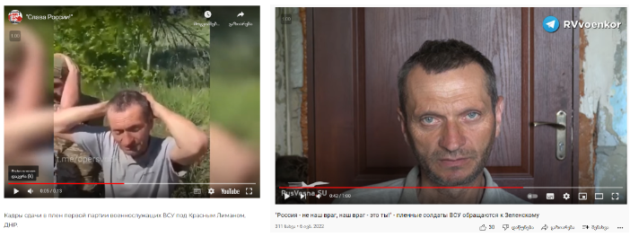 Screenshot 14 2 The Video of War Prisoners is Used Manipulatively to Depict the Alleged Confrontation Between Zelenskyy and the Ukrainian Army