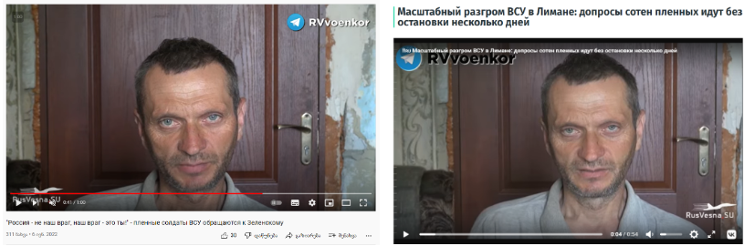 Screenshot 17 2 The Video of War Prisoners is Used Manipulatively to Depict the Alleged Confrontation Between Zelenskyy and the Ukrainian Army