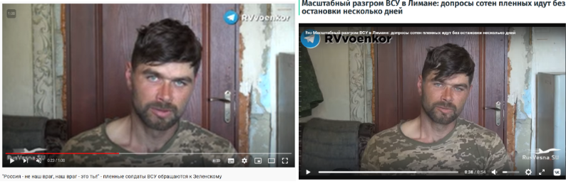 Screenshot 19 2 The Video of War Prisoners is Used Manipulatively to Depict the Alleged Confrontation Between Zelenskyy and the Ukrainian Army