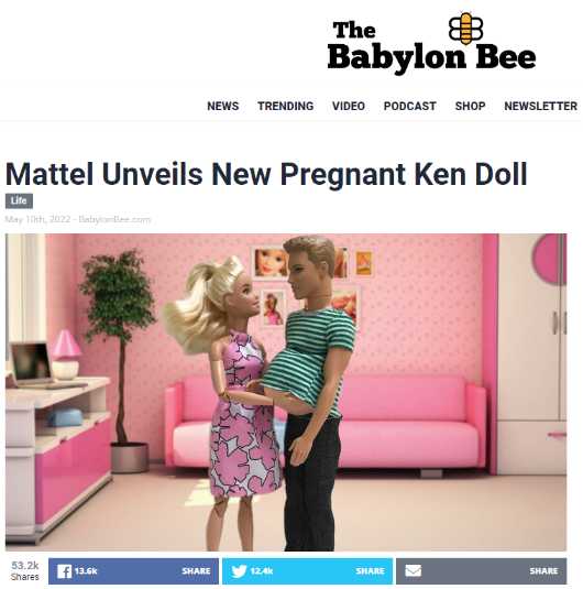 Screenshot 2 1 Собирается ли Mattel выпускать новую куклу «Беременный Кен»?