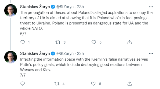 Screenshot 48 Another Disinformation of the Kremlin as if Poland Plans to Annex Ukraine