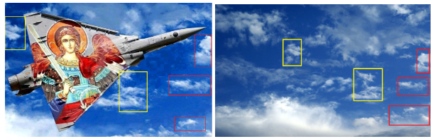 Mirage 7 წმ. გიორგისა და მიქაელ მთავარანგელოზის გამოსახულებების მქონე გამანადგურებლების ფოტოები პროგრამულად დამუშავებულია