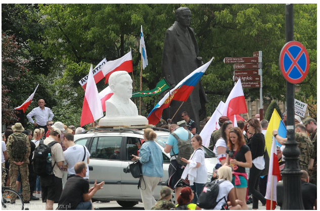 polonethi5 Кто был организатором антиукраинской акции в Варшаве?