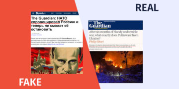 How did Russian PRAVDA Change the Article by the Guardian about the Russia Ukraine War How did Russian “ПРАВДА” Change the Article by the Guardian about the Russia-Ukraine War?