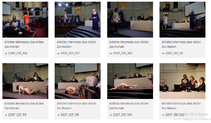 Screenshot 27 1 Satanic Ritual at NATO Summit or art performance at Ghent University – What does a video show?