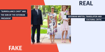 estonrli premier ministri The Real Identity of the Person Presented as the “Surveillance Chief” and the Son of the Estonian President