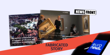 Fabricated Story in the Name of Euronews about the Sale and Destruction of Russian Artwork Fabricated Story in the Name of ‘Euronews’ about the Sale and Destruction of Russian Artwork