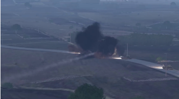 Screenshot 12 3 Pro-Russian Actors Use Videogame Footage to Illustrate the Elimination of Ukrainian Tank Division