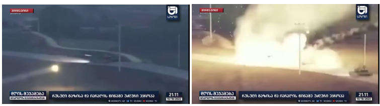 Screenshot 2 5 Pro-Russian Actors Use Videogame Footage to Illustrate the Elimination of Ukrainian Tank Division