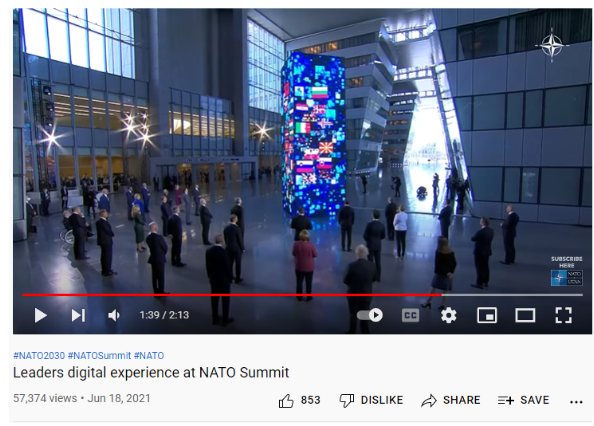 Screenshot 20 2 NATO Summit Opening or the Mystical Voice of ZARDOZ – What Does the Video Depict?