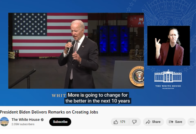 Screenshot 20 3 The ‘Confession’ of Biden, as if the Sanctions are Ineffective, is Based on an Altered Video
