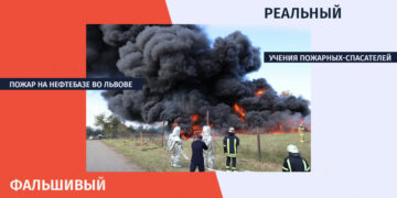 navthobbaza Пожар на нефтебазе во Львове или учения пожарных-спасателей - Что показано на видео?