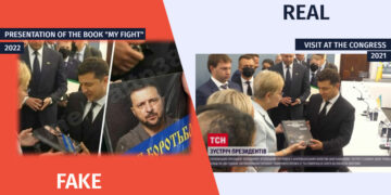 real fake zele Zelenskyy’s Autobiographical Book “My Fight” Does not Exist and is Based on a Fake Visual