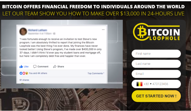Screenshot 9 3 Fraudulent Website Encourages Users to Use a Cryptocurrency Trading Platform in the Name of the President of Georgia