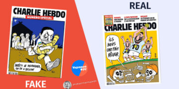 qhalbi realuri charli ebdo zelenski eng The Cover of Charlie Hebdo, where Zelenskyy Steals Christmas, is Fabricated
