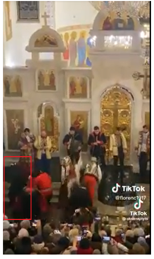 Screenshot 9 6 Backstory and Origin of the Viral Video Showing a Theatrical Performance in a Church in Ukraine