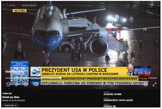 Screenshot 8 6 Video Manipulation Regarding Joe Biden’s Visit to Warsaw