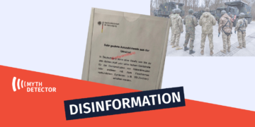 disinformation 12345 Fabricated Statement in the Name of German Defense Ministry Disseminated on Facebook