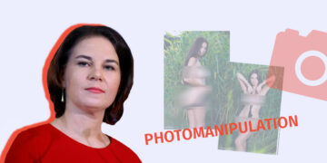photomanipulatsia analena Who does the Photo Depict? – German Foreign Minister or Russian Porn Model?