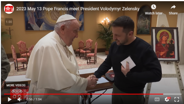 Screenshot 12 What Does the Painting of the Virgin Mary Gifted to the Pope by Zelenskyy Represent?