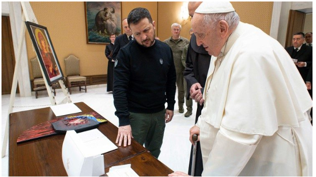 Screenshot 14 What Does the Painting of the Virgin Mary Gifted to the Pope by Zelenskyy Represent?