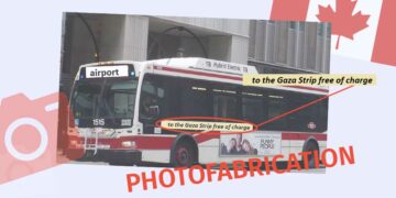 Photomanipulation as if Ottawa Offers Palestine Supporters a Transfer to the Gaza Strip Photomanipulation, as if Ottawa Offers Palestine Supporters a Transfer to the Gaza Strip