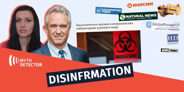 Another Disinformation Regarding Biolabs Leads to a Western Publication Linked to the Russian GRU Factchecker DB