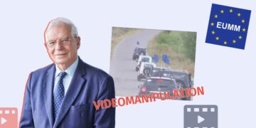Videomanipulation as if the European Union Deliberately Creates Tensions at the Occupation Line Videomanipulation, as if the European Union Deliberately Creates Tensions at the Occupation Line