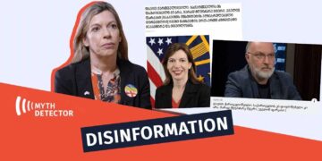 Evelyn Farkas Disinformation, as if Evelyn Farkas Was Calling for Georgia's involvement in the War