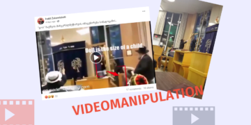 videomanipulatsia The Video of A Jewish Holiday Disseminated with a False Description