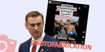 A fabricated photo of Navalny has been circulating online1 A fabricated photo of Navalny has been circulating online