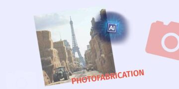 The Photo of Haystacks in Paris is Generated by Artificial Intelligence AI The Photo of Haystacks in Paris is Generated by Artificial Intelligence (AI)
