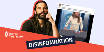Disinformation that Jonathan Van Ness has been appointed White House Press Secretary Disinformation that Jonathan Van Ness has been appointed White House Press Secretary